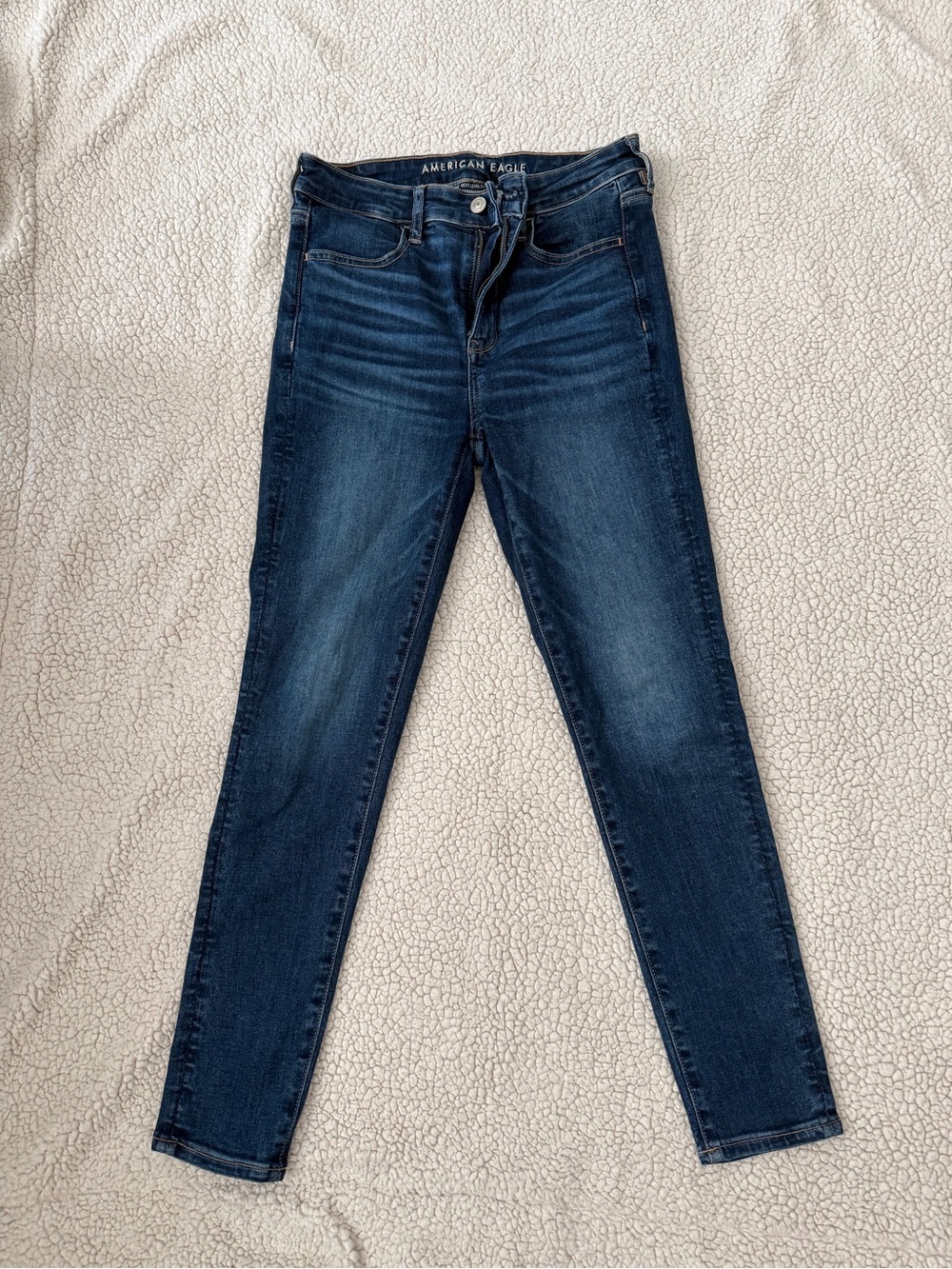 American Eagle Outfitters Indigo Stretch Skinny Jeans - Dark Wash